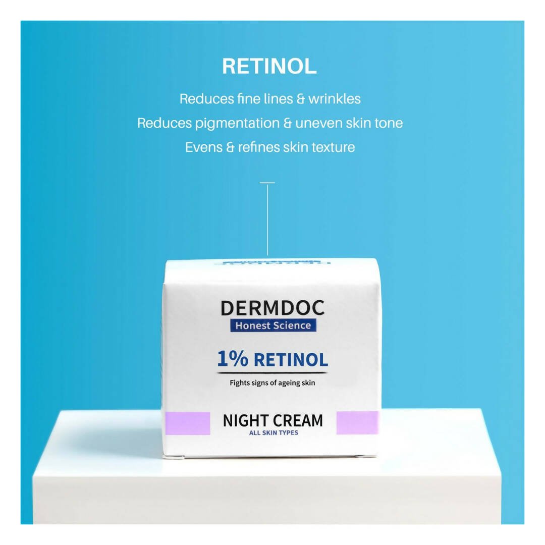 Dermdoc 1% Retinol Night Cream - Vamzn#