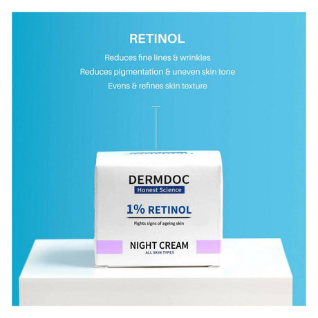 Dermdoc 1% Retinol Night Cream - Vamzn#