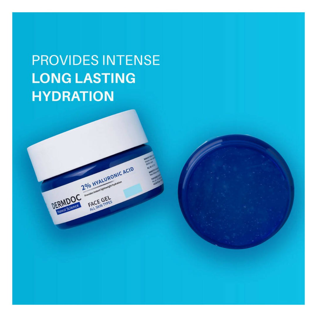Dermdoc 2% Hyaluronic Acid Face Gel - Vamzn#