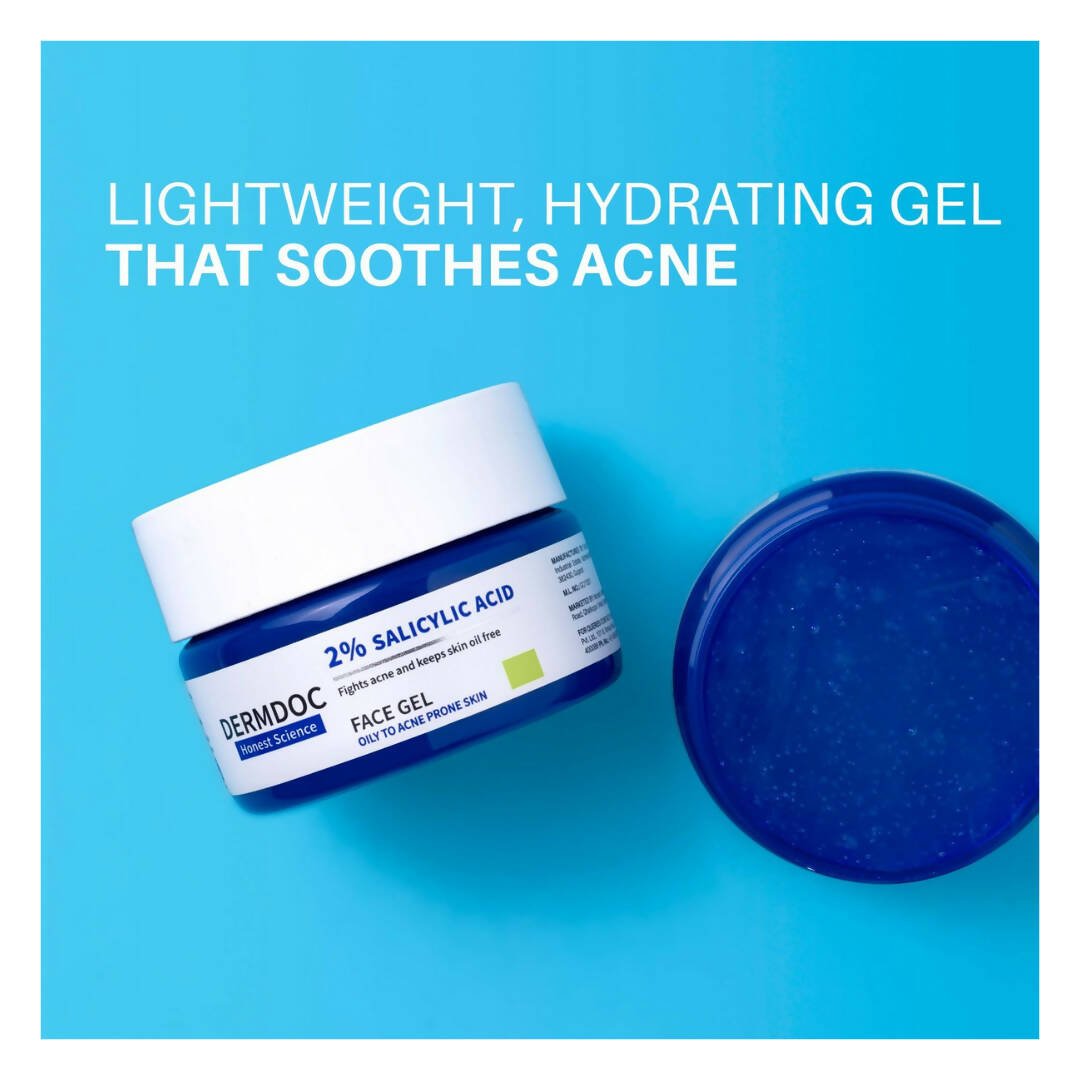 Dermdoc 2% Salicylic Acid Face Gel - Vamzn#