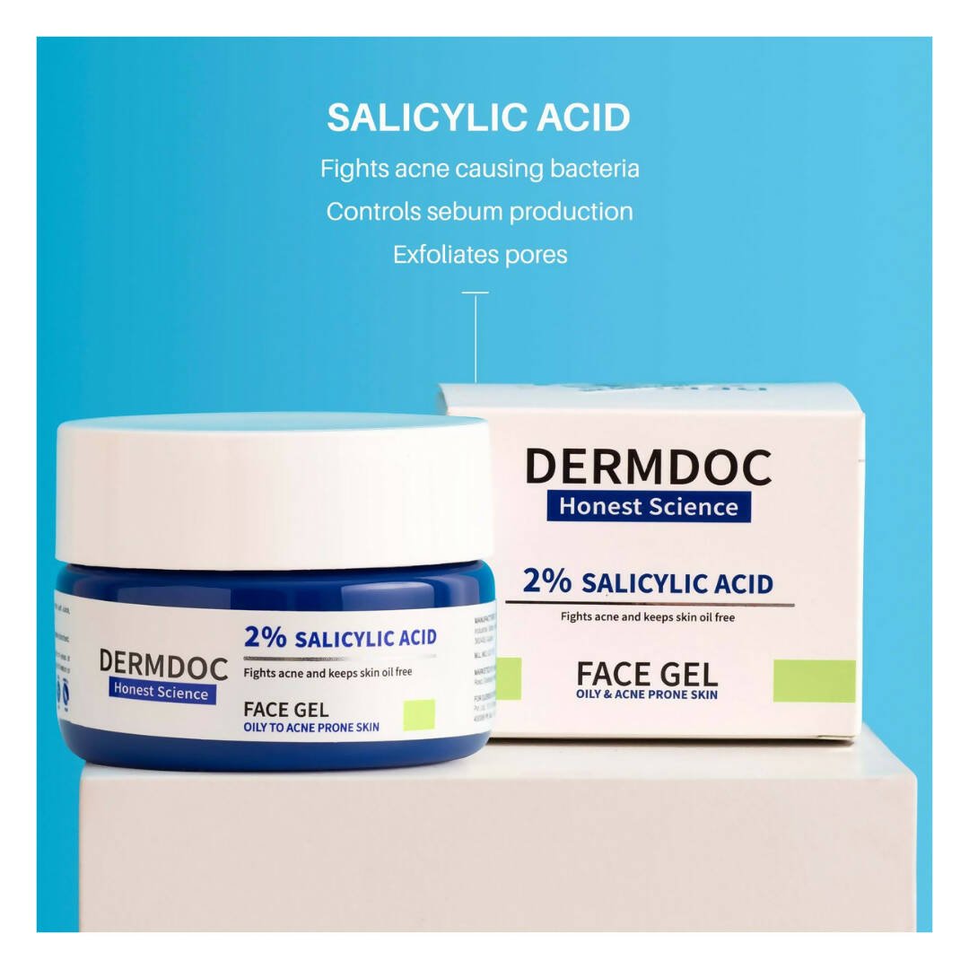 Dermdoc 2% Salicylic Acid Face Gel - Vamzn#