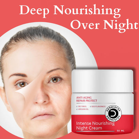 Dermistry Anti Aging Intense Day Cream Sun Block & Intense Nourishing Night Cream - Vamzn#