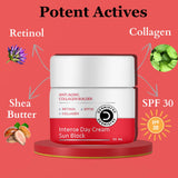 Dermistry Anti Aging Intense Day Cream Sun Block & Intense Nourishing Night Cream - Vamzn#