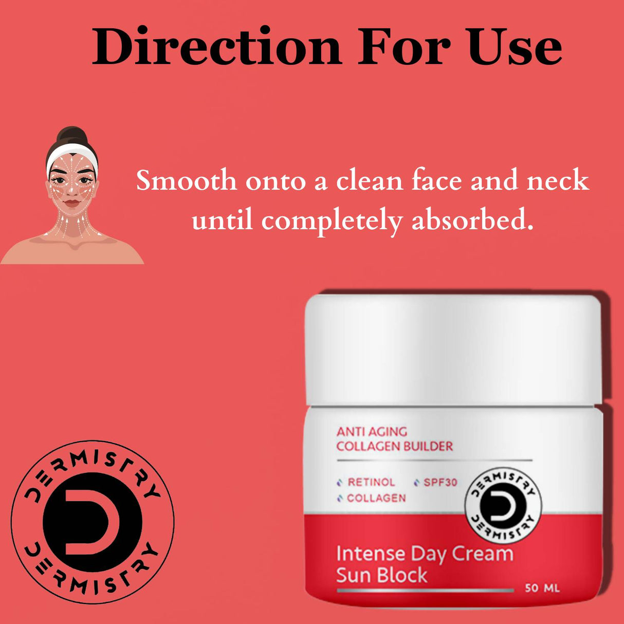 Dermistry Anti Aging Intense Day Cream Sun Block & Intense Nourishing Night Cream - Vamzn#