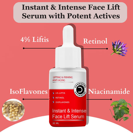 Dermistry Anti Aging Intense Nourishing Night Cream & Instant Intense Face Lift Serum - Vamzn#