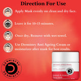 Dermistry Anti Aging Intense Nourishing Night Cream & Instant Intense Face Mask - Vamzn#