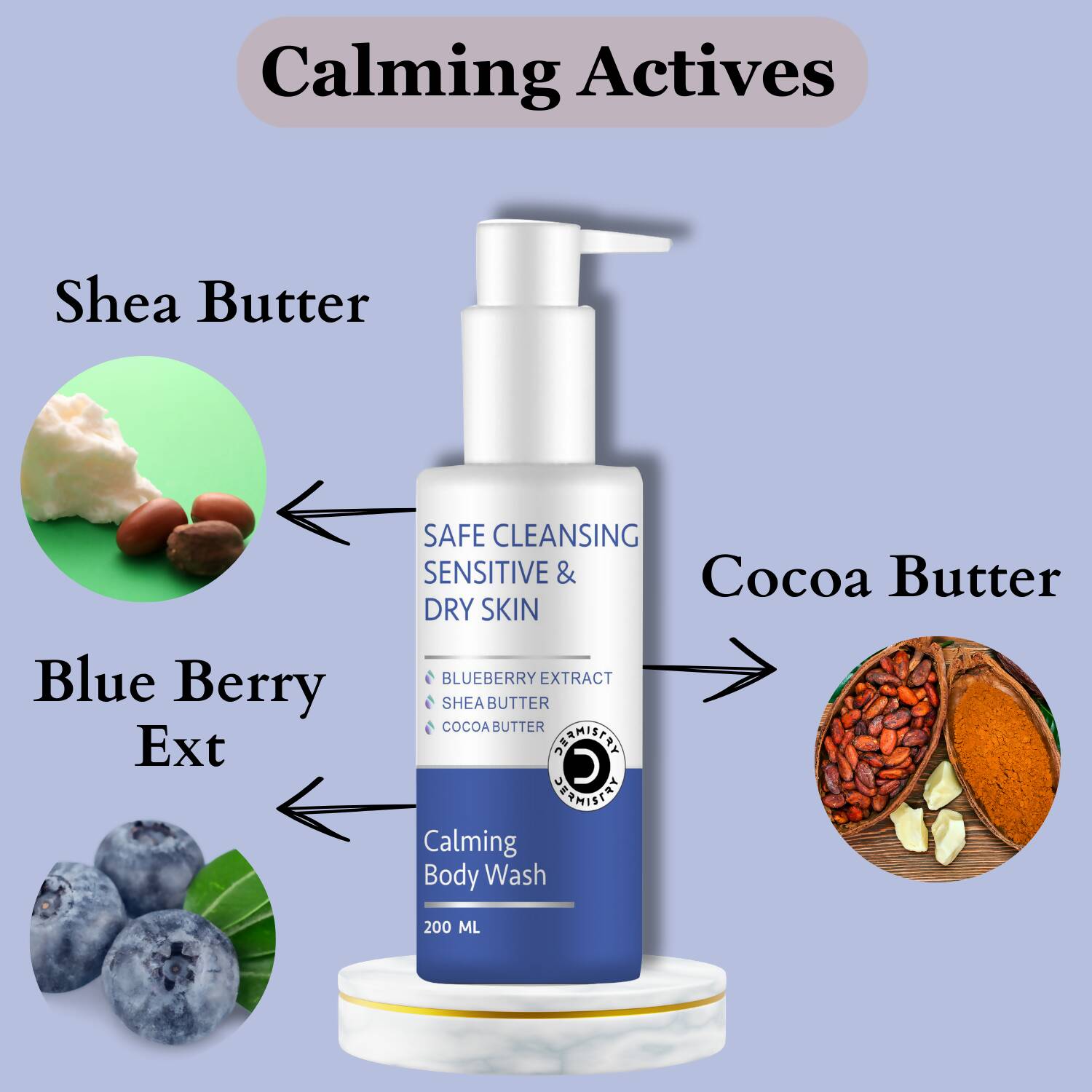 Dermistry Calming Body Wash & Nourishing Body Butter - Vamzn#