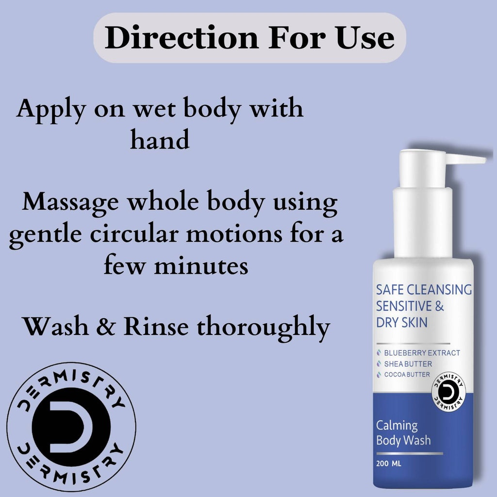 Dermistry Calming Body Wash & Nourishing Body Butter - Vamzn#