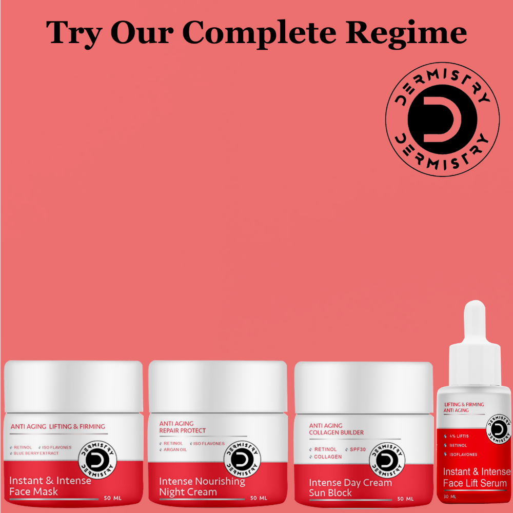 Dermistry Instant Intense Anti Aging Lifting Firming Face Serum Retinol Hyaluronic Acid for Wrinkles - Vamzn#