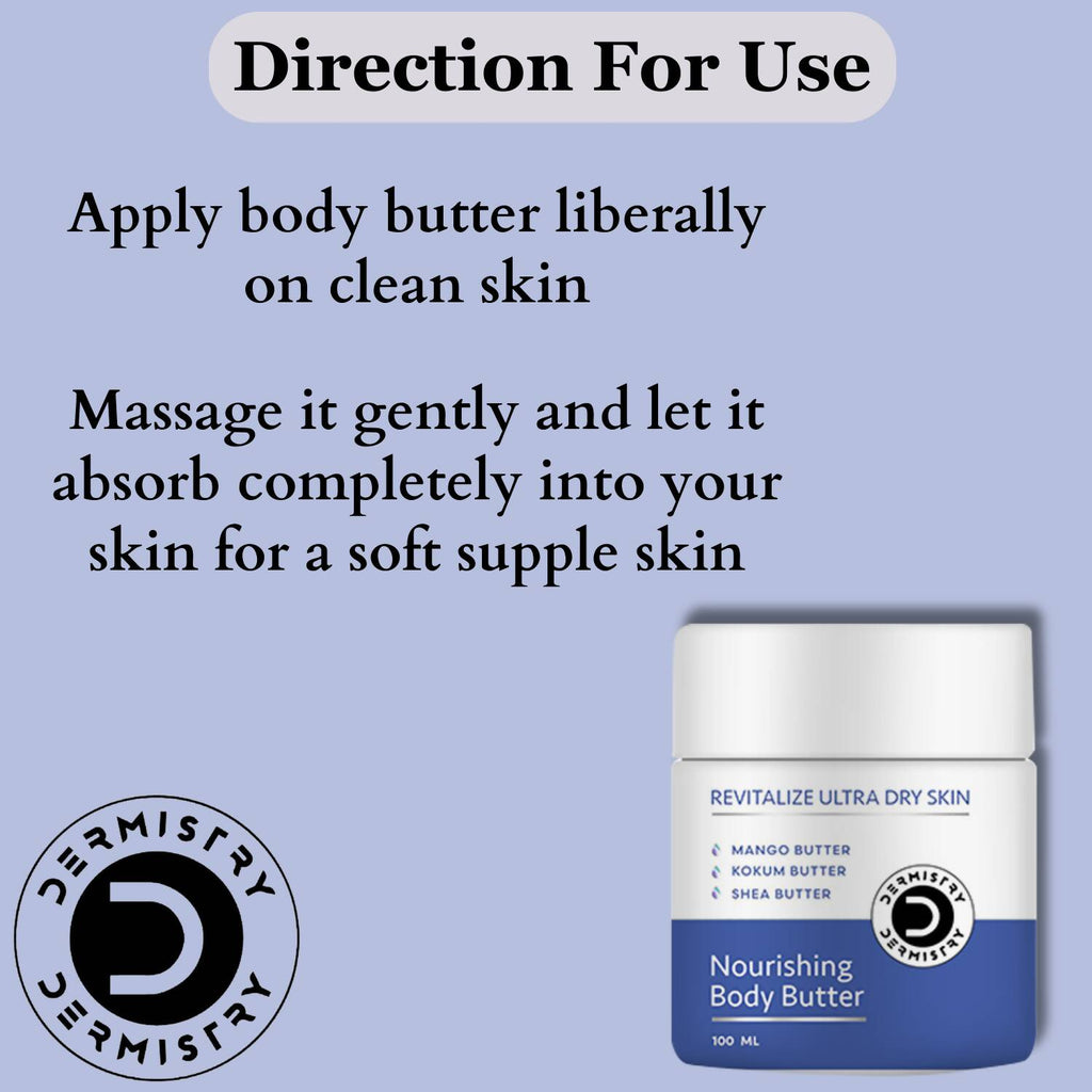 Dermistry Sensitive & Dry Skin Body Butter Lotion & Safe Calming Face Wash - Vamzn#