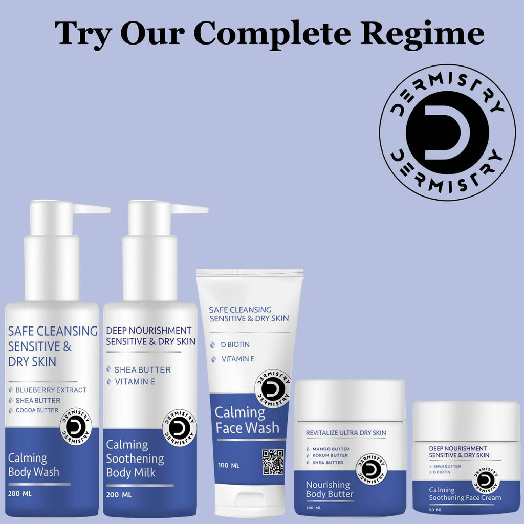 Dermistry Sensitive & Dry Skin Body Wash & Face Cream - Vamzn#