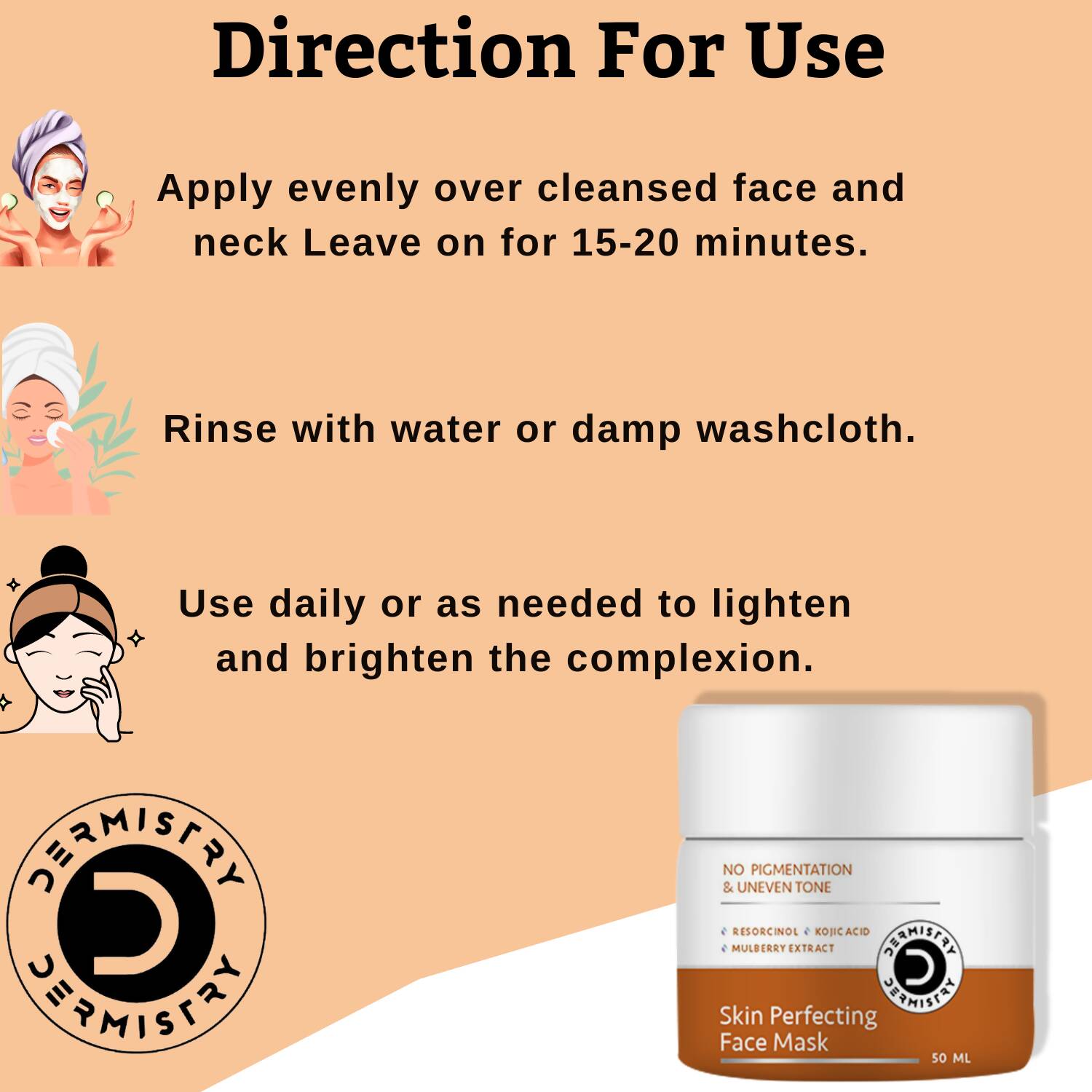 Dermistry Skin Perfecting Face Cream & Skin Perfecting Face Mask - Vamzn#