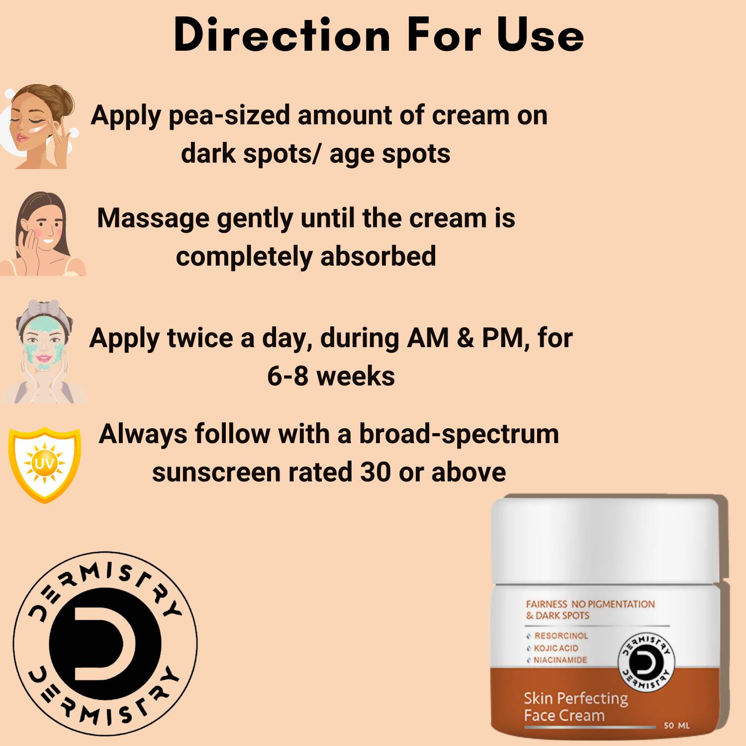 Dermistry Skin Perfecting Face Cream & Skin Perfecting Face Mask - Vamzn#