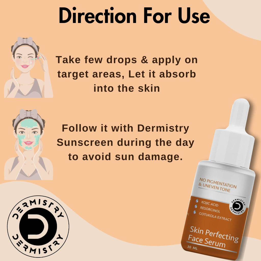 Dermistry Skin Perfecting Face Cream & Skin Perfecting Face Serum - Vamzn#