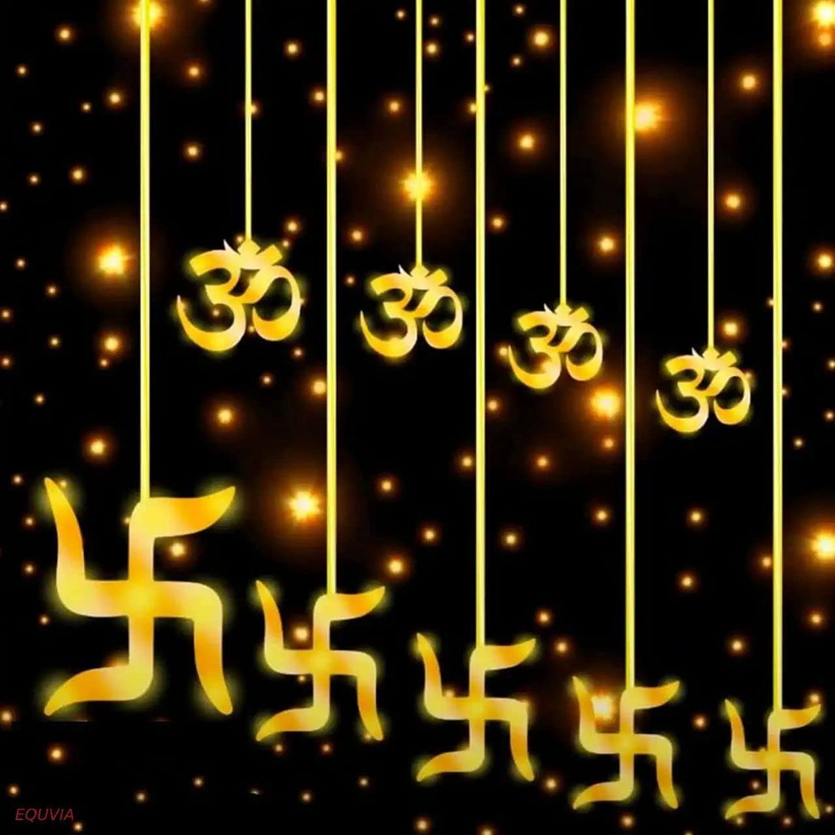 DesiDiya® 35 Feet Long LED Power Pixel Serial String Light, 360 Degree Light in Bulb | Copper Led Pixel String Light for Home Decoration,Diwali,Christmas(Warm White) Pack of 1 OM Swastik String light - Vamzn#