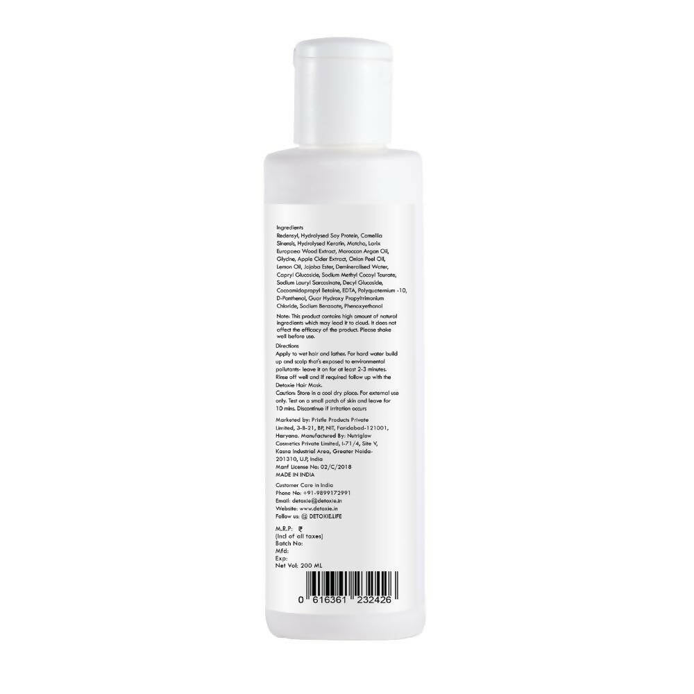 Detoxie Hard Water Relief & Hair Fall Control Pro Growth Shampoo - Vamzn#