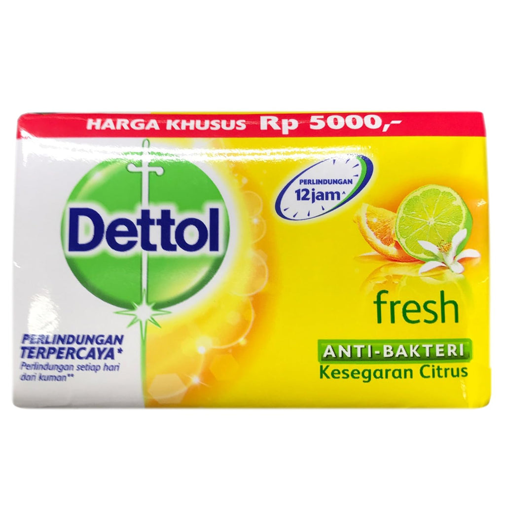 Dettol Anti - Bacterial Bar Soap, Re - Energize Fresh, 110 Gr / 3.88 Oz (Pack of 12) - Vamzn#