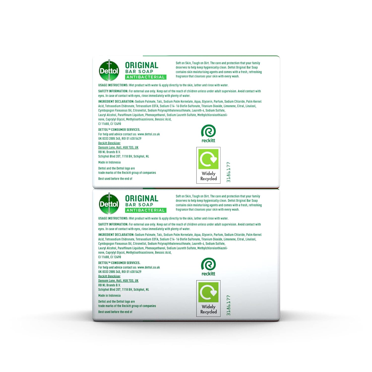Dettol Original Anti Bacterial Soap - Vamzn#