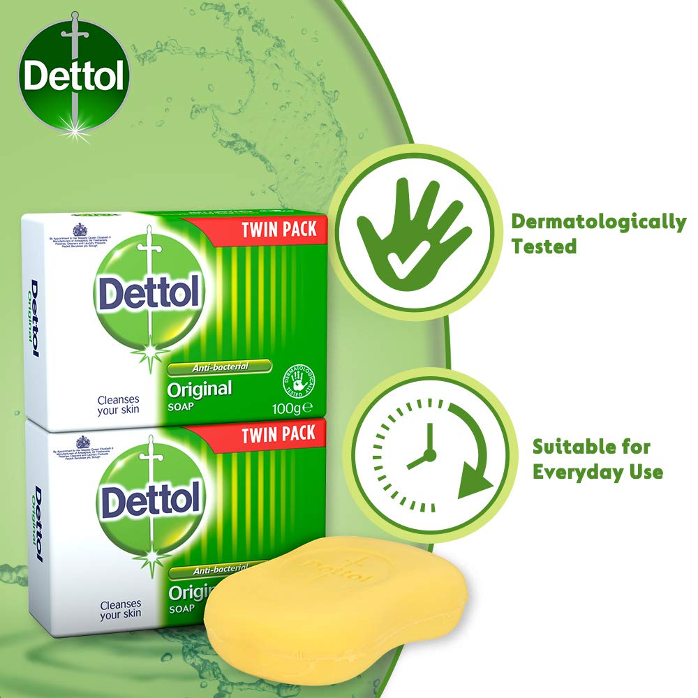 Dettol Original Anti Bacterial Soap - Vamzn#