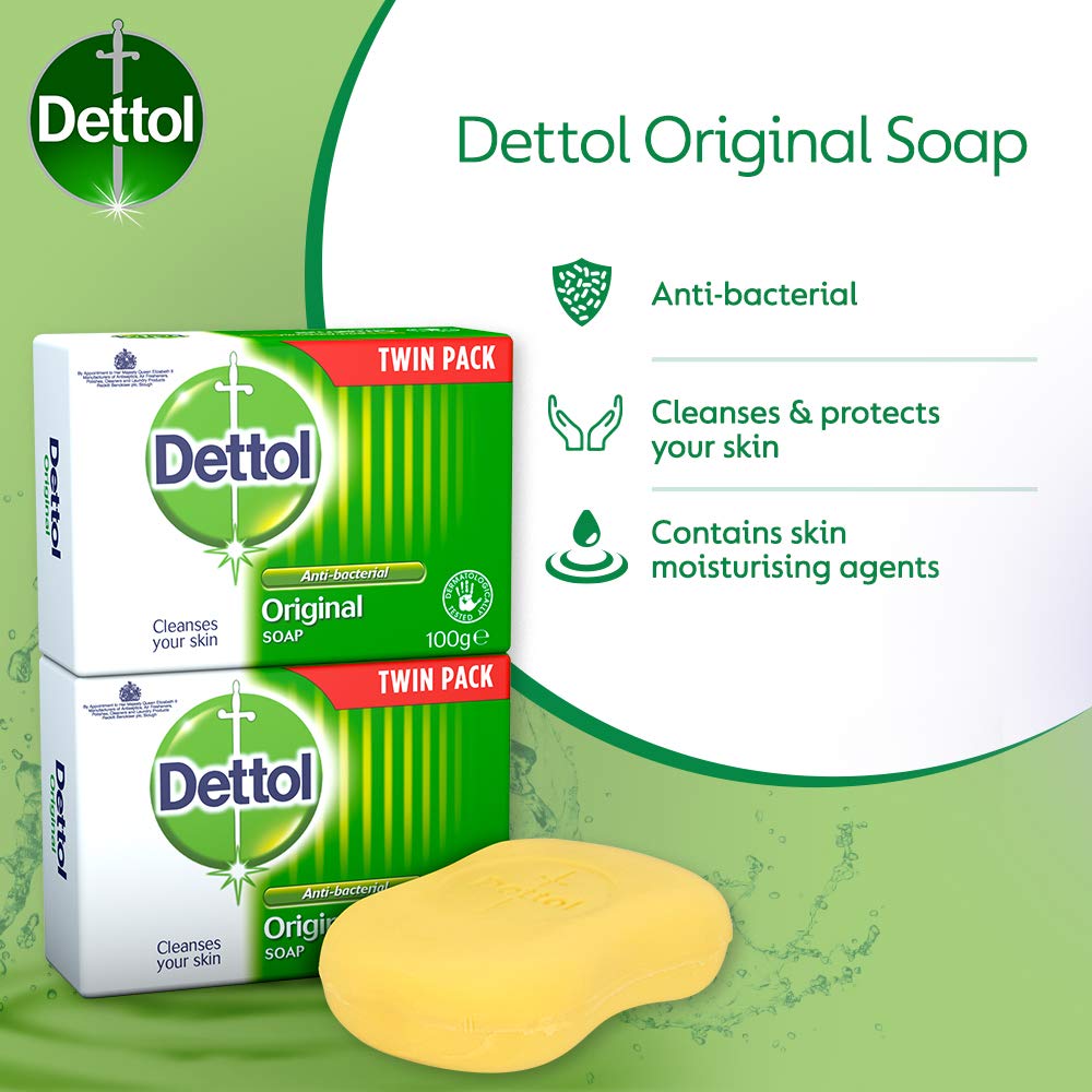 Dettol Original Anti Bacterial Soap - Vamzn#