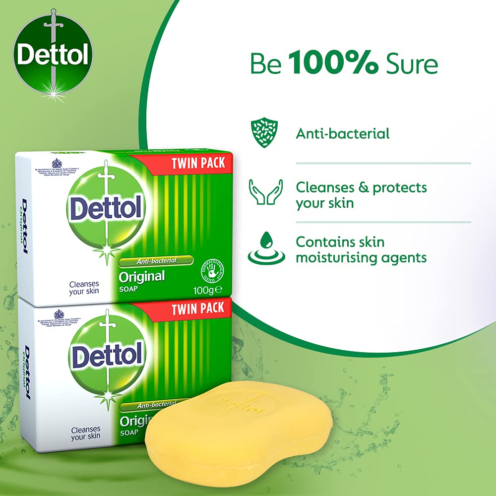 Dettol Original Anti Bacterial Soap - Vamzn#