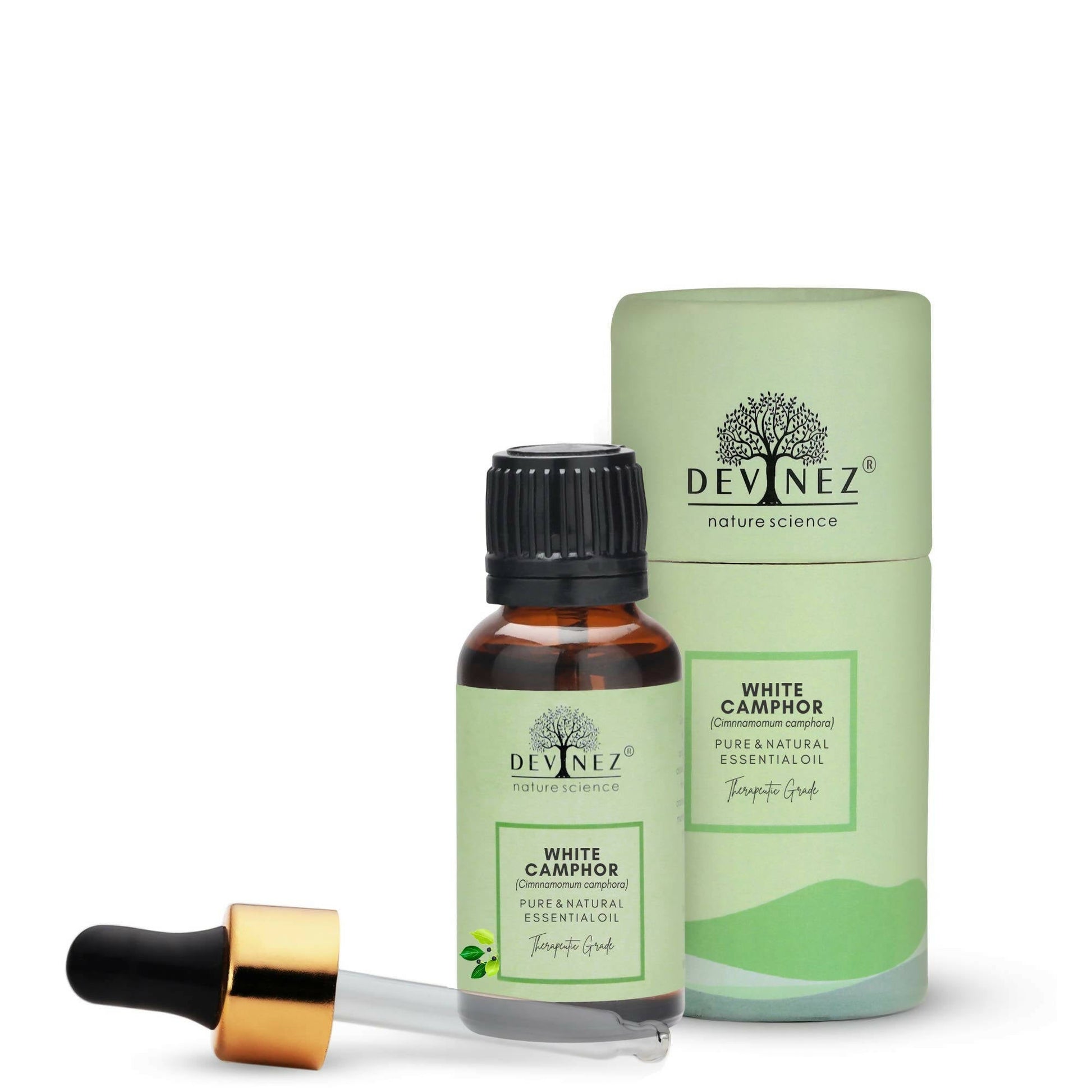 Devinez White Camphor Essential Oil - Vamzn#