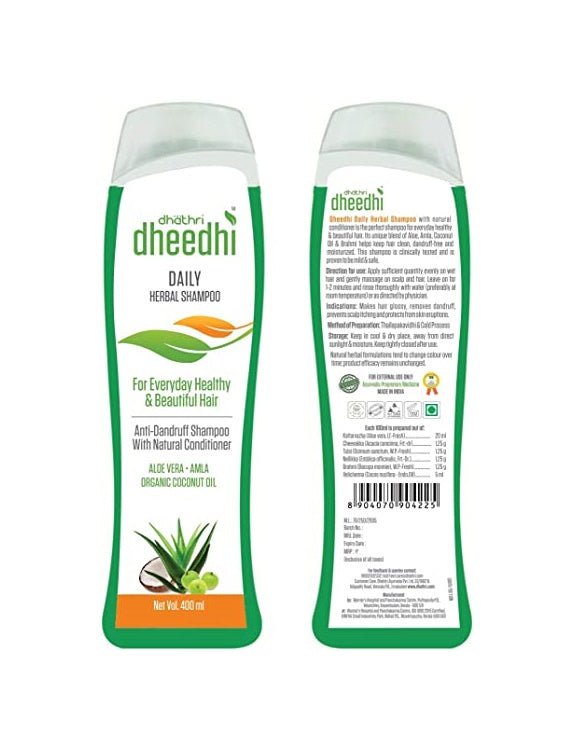 Dhathri Ayurveda Dheedhi Daily Herbal Shampoo - Vamzn#