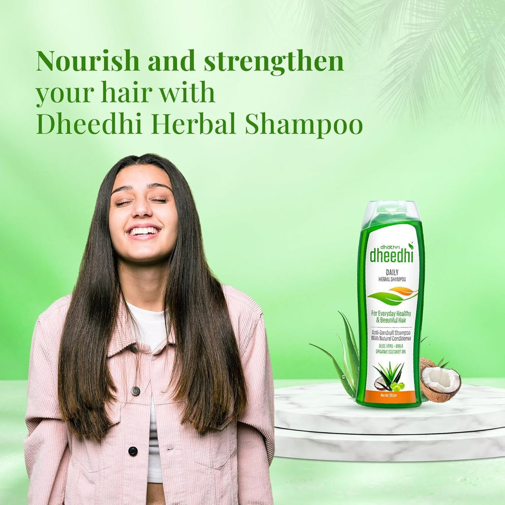 Dhathri Ayurveda Dheedhi Daily Herbal Shampoo - Vamzn#