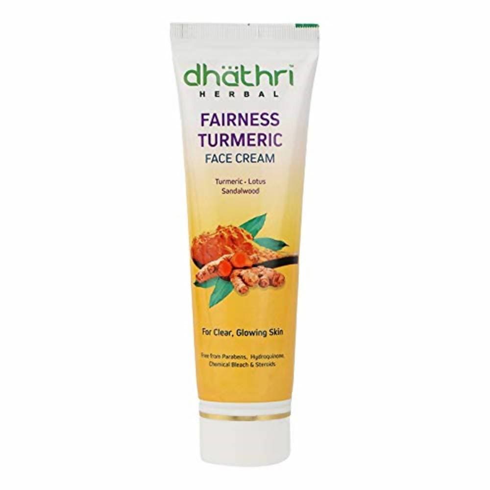 Dhathri Ayurveda Herbal Fairness Turmeric Face Cream - Vamzn#