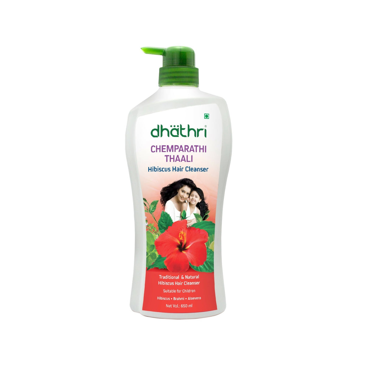 Dhathri Chemparathi Thaali Natural Hibiscus Shampoo For Soft and Shiny Hair - Vamzn#