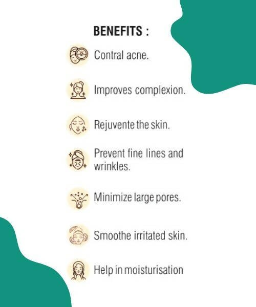 Dhavio Flax Seeds Face Wash - Vamzn#