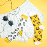Diamond & Pencil Socks (Pack of 2) - Vamzn#