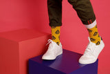 Diamond & Pencil Socks (Pack of 2) - Vamzn#