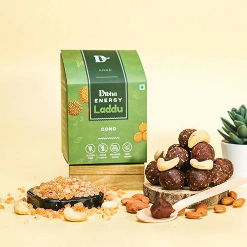 Dibha Gond Laddu (Sugar - Free, Gluten - Free, 100% Natural) - Vamzn#