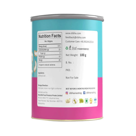 Dibha Salted Cashew - Vamzn#