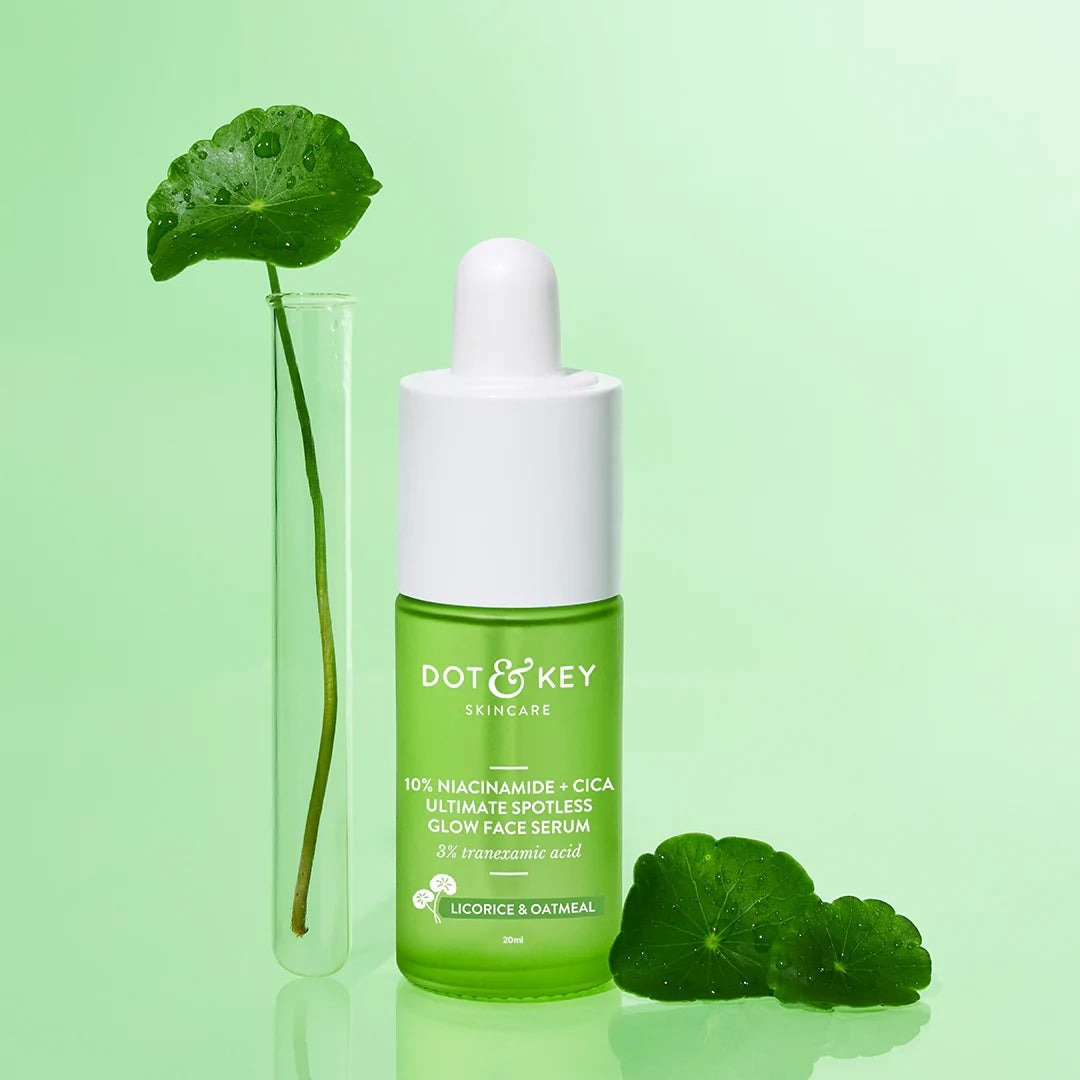 Dot & Key 10% Niacinamide Cica Glow Face Serum, Fades Acne Scars & Dark Spots - Vamzn#