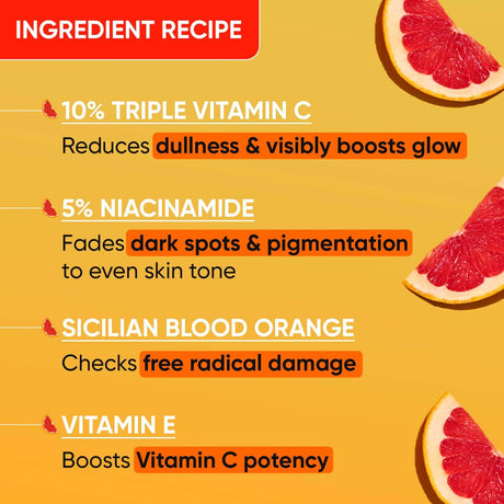 Dot & Key 10% Vitamin C + E, 5% Niacinamide Serum | Vitamin C Serum For Glowing Skin | Fades Dark Spots | Vit C Serum with Blood Orange & Pumpkin | For Uneven & Dull Skin | For All Skin Types | 20ml - Vamzn#