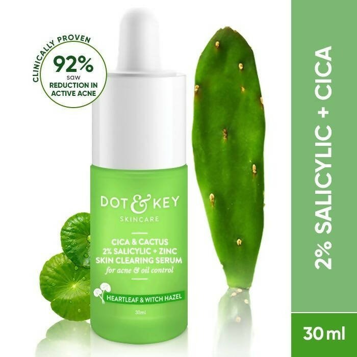 Dot & Key 2% Salicylic Cica Anti Acne Face Serum For Acne & Oil Control - Vamzn#