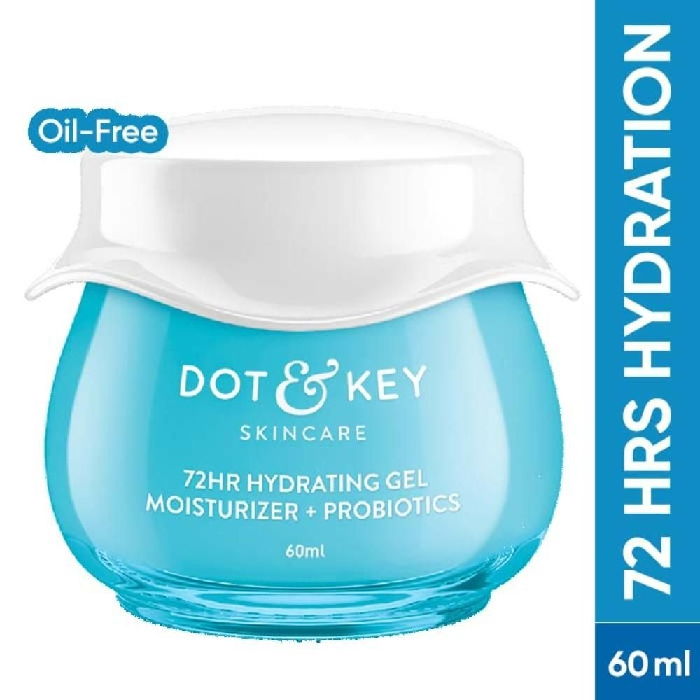 Dot & Key 72 Hr Hydrating Probiotic Face Gel With With Hyaluronic Acid, Kombucha & Rice Water - Vamzn#