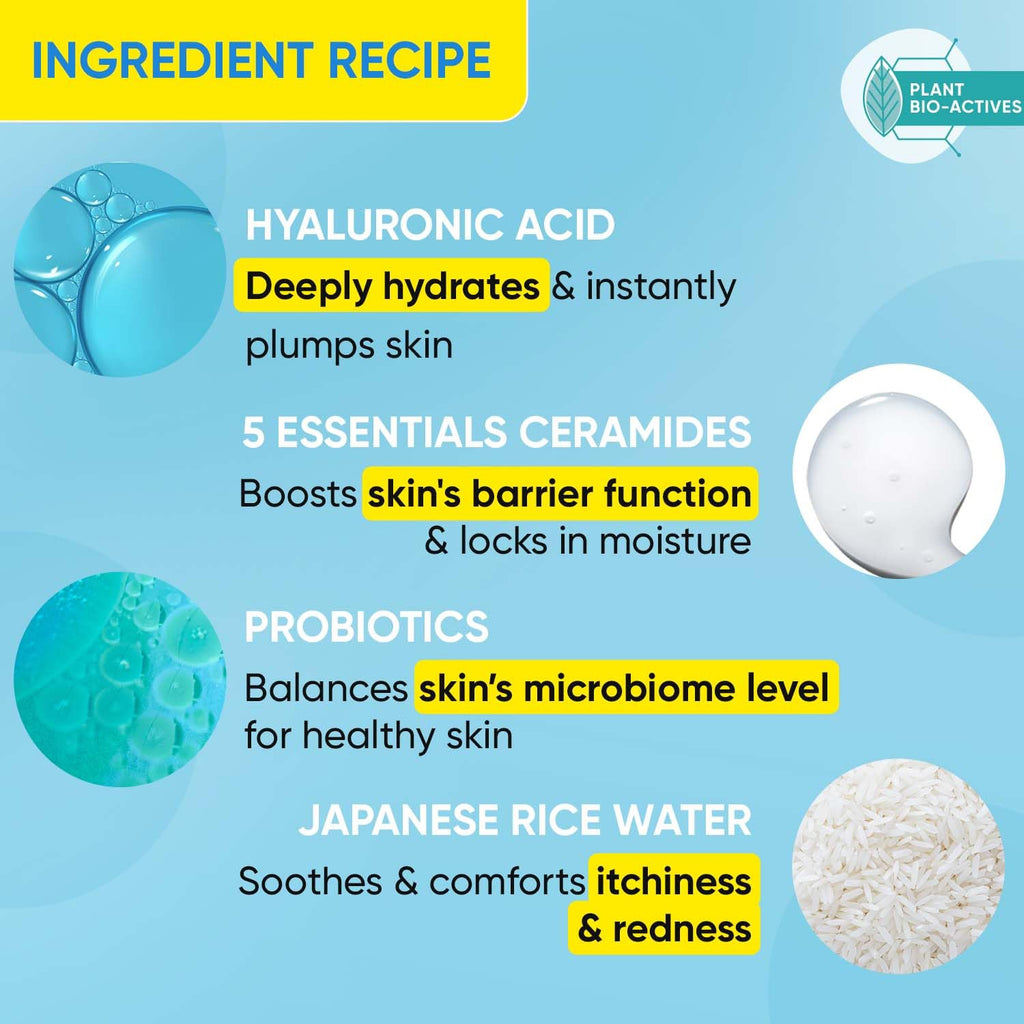 Dot & Key Barrier Repair Hyaluronic Body Lotion, 250ml (Pack of 1) | Deep Nourishing, Long Lasting Moisturization | Hyaluronic, 5 Essential Ceramides | Quick Absorbing, Non Greasy - Vamzn#