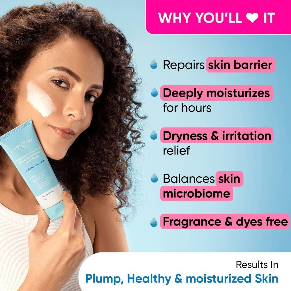 Dot & Key Ceramides & Hyaluronic Skin Barrier Repair + Face Cream - Vamzn#