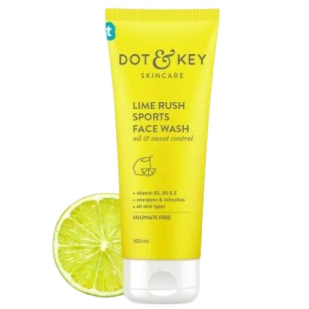 Dot & Key Lime Rush Sports Face Wash - Vamzn#