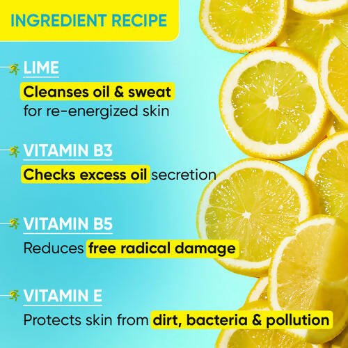 Dot & Key Lime Rush Sports Face Wash - Vamzn#
