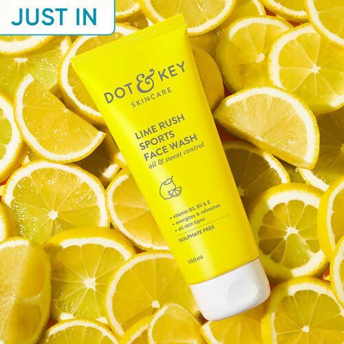 Dot & Key Lime Rush Sports Face Wash - Vamzn#