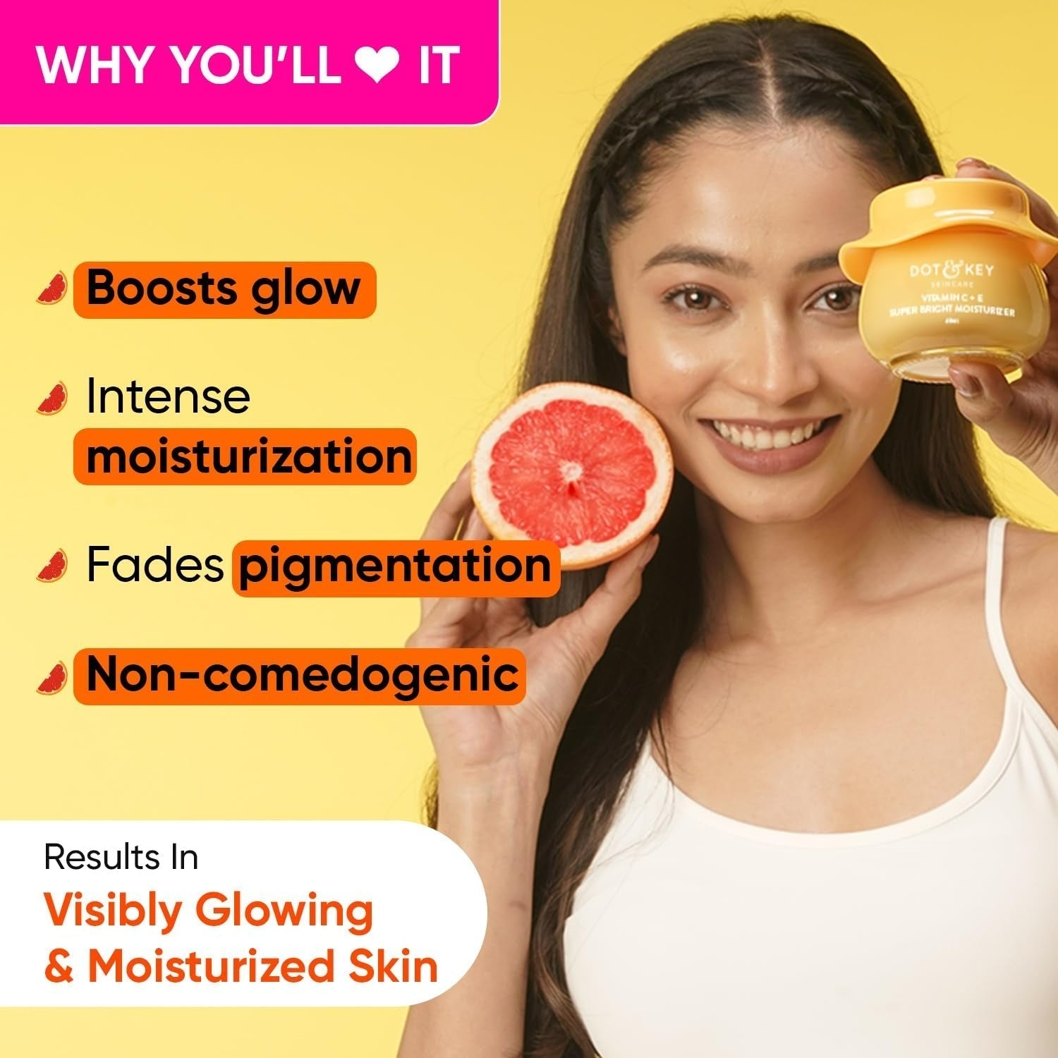 Dot & Key Vitamin C+E Super Bright Moisturizer - Vamzn#