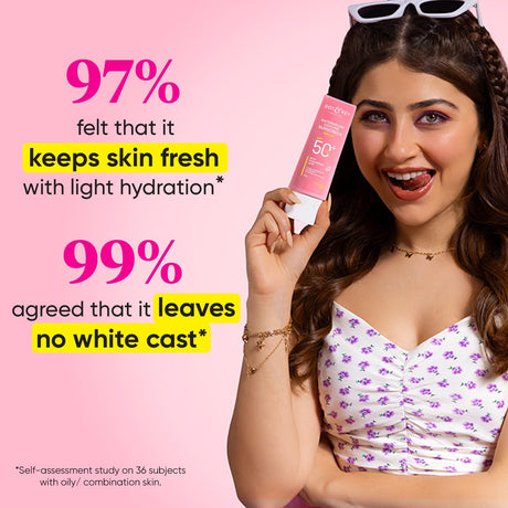 Dot & Key Watermelon Hyaluronic Cooling Sunscreen SPF 50 PA+++| for Oily, Normal & Combination Skin | UV + Blue Light Protection | Lightweight | No White Cast | Boosts Vitamin D Absorption | 50g… - Vamzn#