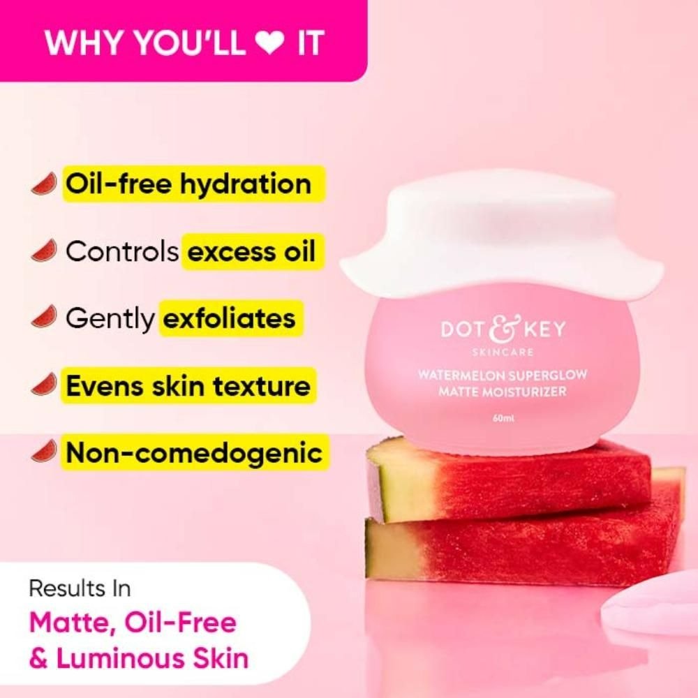 Dot & Key Watermelon Super Glow Matte Moisturizer - Vamzn#