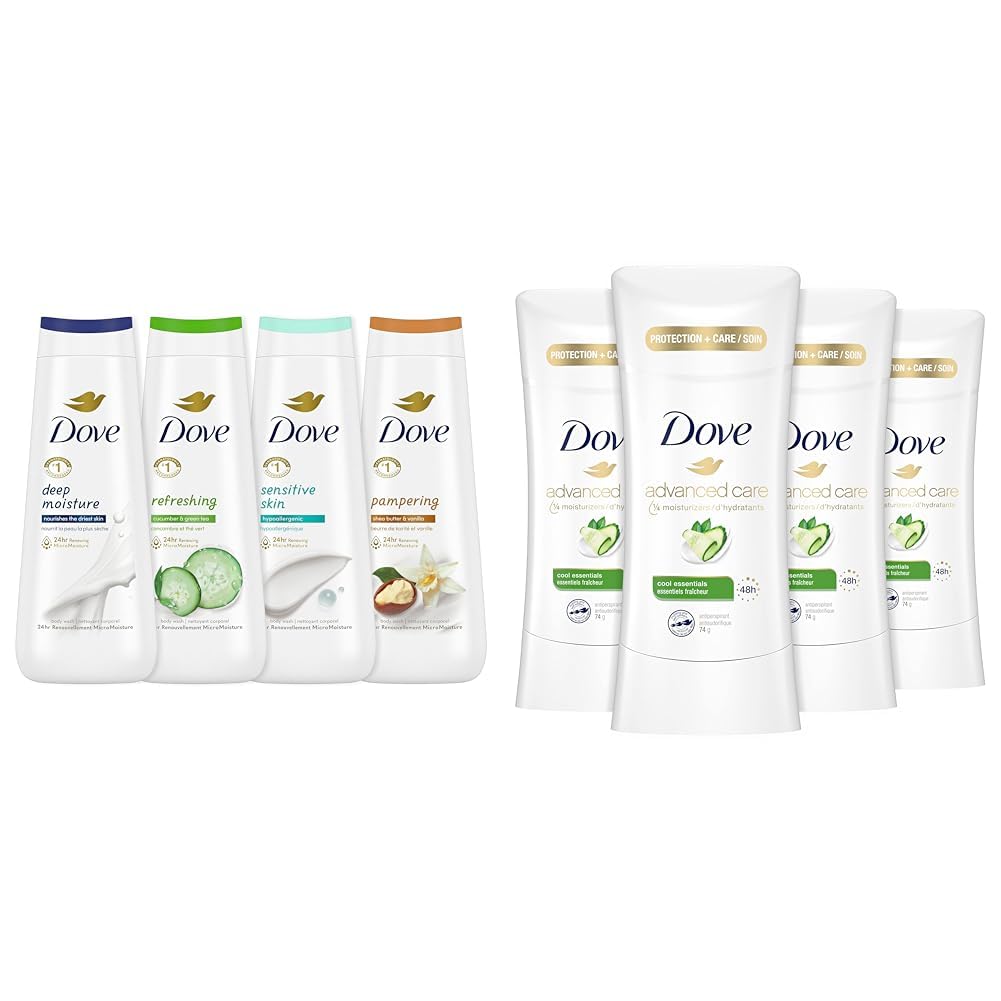 Dove Cucumber and Green Tea Sensitive Skin Body Wash - Vamzn#
