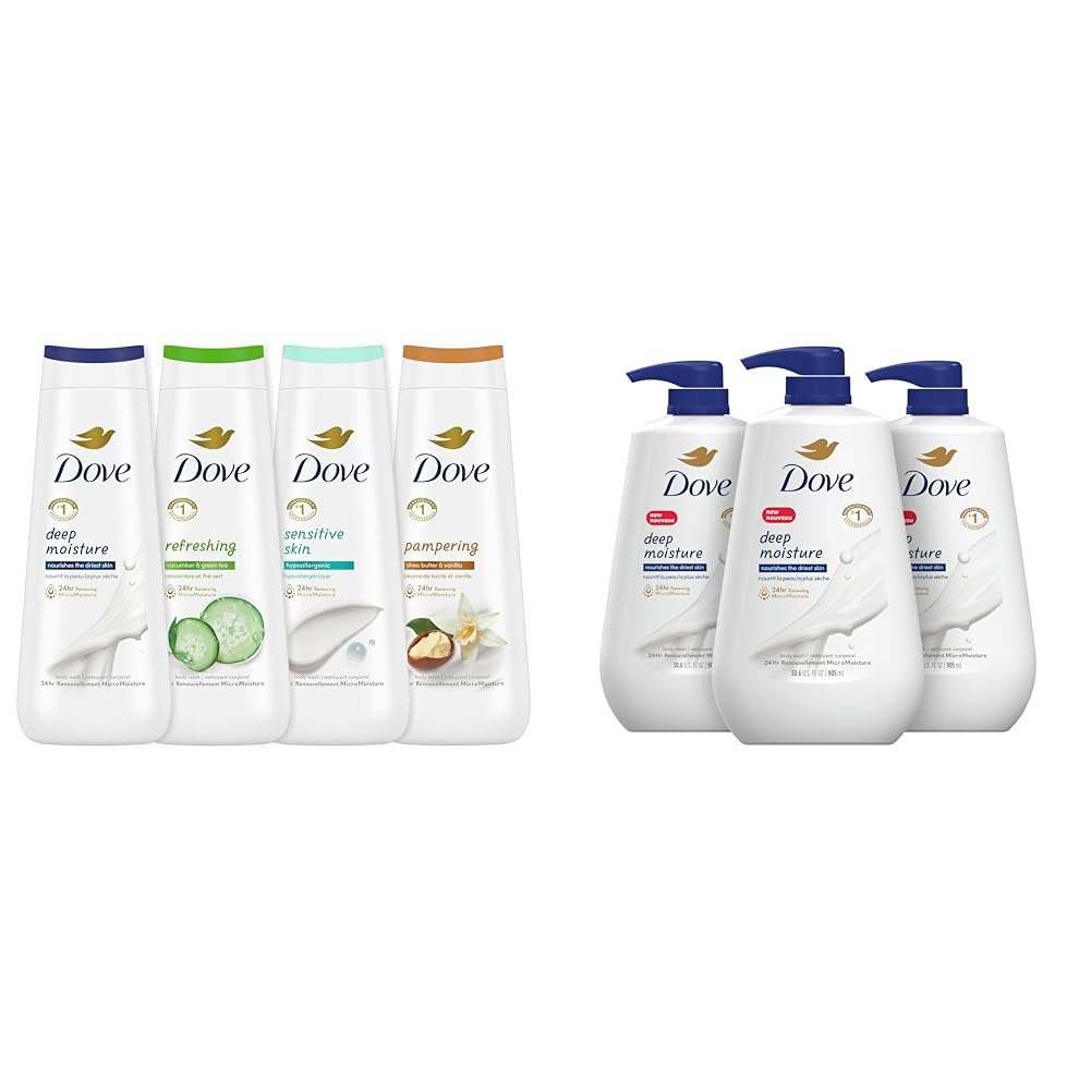 Dove Cucumber and Green Tea Sensitive Skin Body Wash - Vamzn#