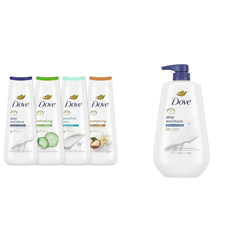 Dove Cucumber and Green Tea Sensitive Skin Body Wash - Vamzn#